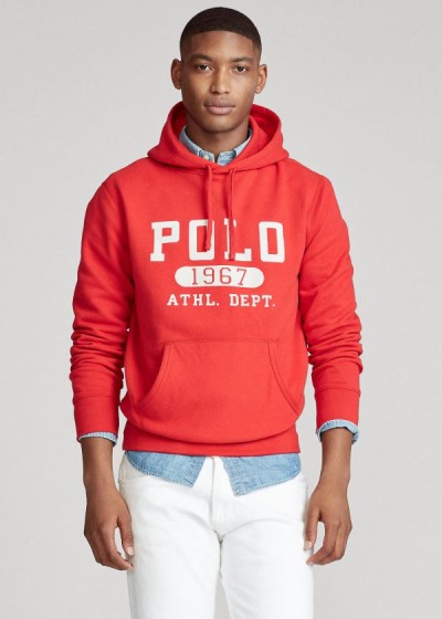 Polo Ralph Lauren Fleece Graphic Hættetrøje Herre Danmark (CRIHJ2376)